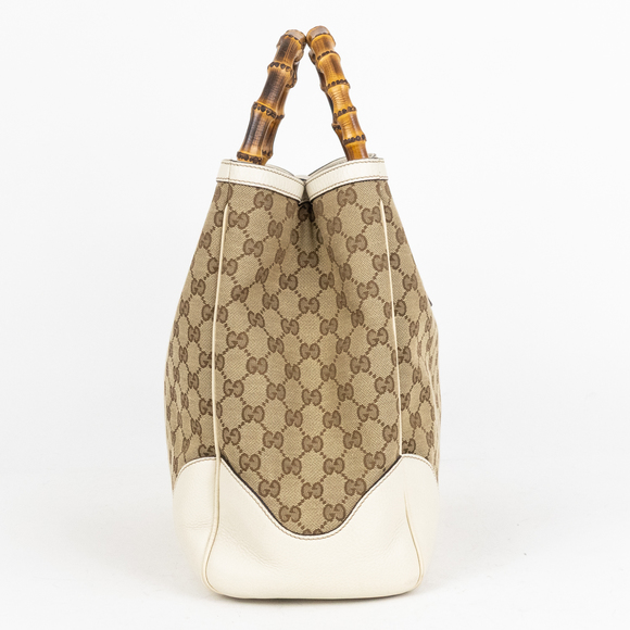 Gucci Large Bamboo Handle Tote - Picture 4 of 10